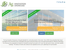 Tablet Screenshot of agshowcase.com